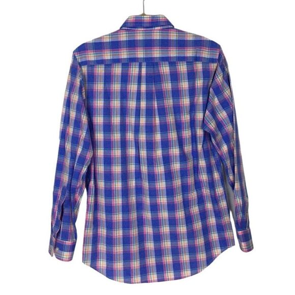 Vineyard Vines Casual long sleeve Small Multi color plaid 100% cotton - Picture 7 of 8